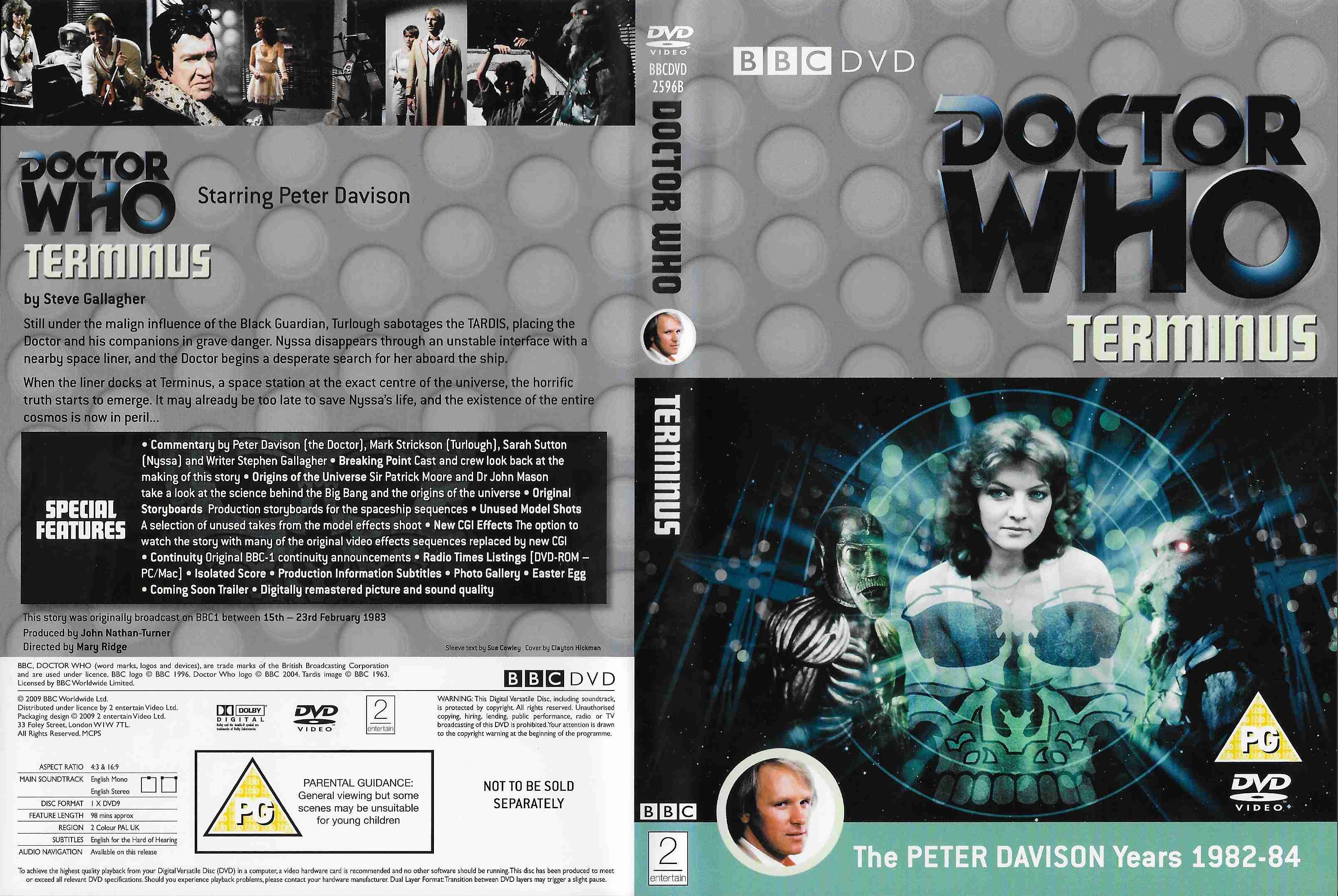 Picture of BBCDVD 2596B Doctor Who - Terminus by artist Steve Gallagher from the BBC records and Tapes library